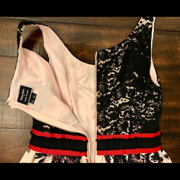 Peter Som cocktail dress lace and sequins - Picture 6 of 6